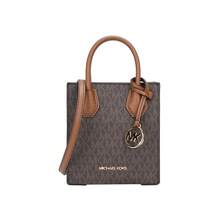 Michael Kors Mercer Print Women's Shoulder Bag 35T1GM9C0I BROWN - 棕色35T1GM9C0I BROWN - 查看 1