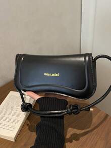 Minimalist Versatile Shoulder Bag, Underarm Handbag For Women, Suitable For Shopping, Dating, Multifunctional Underarm Bag - Black - View 10