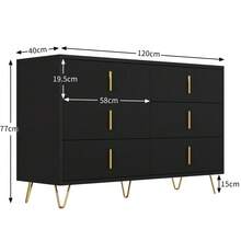 Storage Cabinets - Black - View 6