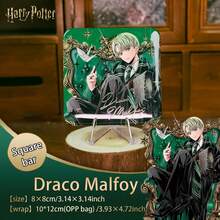 Harry Potter 1pc Magical Series Badge, Popular Wizard Characteristic Badge, Harry, Ron, Hermione, Malfoy, Luna Character Metal Badge From The Movies, Packaging Decor, Office Supplies, School Supplies, Fans Gifts, Teens Gifts, Back To School [Official Licensed] - View 8