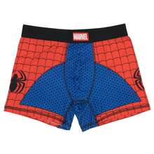 Marvel Spider-Man Costume Suit Men's Underwear Boxer Briefs - Đỏ - Xem 1