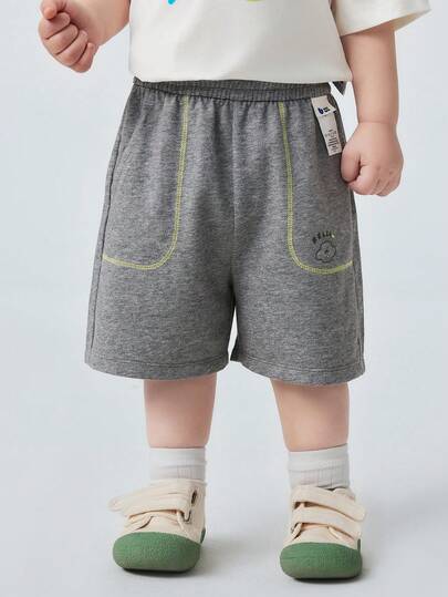 mini bala Kids Knee Length Shorts Quick Dry Breathable Loose Summer Pants 2026 Ideal For Play Casual Outings