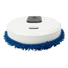 kangten Modern White Mopping Machine Wet And Ary Dual-Purpose Mopping Machine Round Automatic Mopping Machine For Bedrooms, Living Rooms, Parlors - mặc định - Xem 6