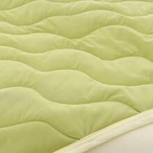 1pc Cooling Blanket, Modern Floral & Botanical Pattern Quilted Throw, Lightweight Breathable Fabric, Designed For Heat-Sensitive, Large Size Cooling Blanket, Silky Soft, Quick Moisture Wicking, Suitable For Home & Travel, All Season - Olive Green - View 6