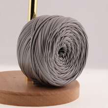 100克/卷 纳帕哑光仿皮纱线，DIY手工钩编纱线，手工包包鞋履工艺品 - A - 查看 2