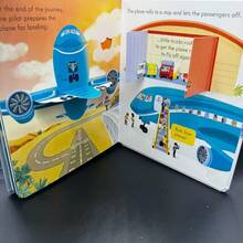 耐用立体书，硬纸板材质，内页可折叠，适合家庭阅读，帮助初学者学习英语，促进认知发展和语言学习，是万圣节和圣诞节的完美礼物。 - 彩色 - 查看 9