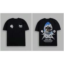 Darcsport T-Shirt 2026 American Style  Hip-Hop Loose Skull Print Fitness Men's Sports Short-Sleeve T-Shirt - T260105 Trắng - Xem 7