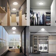 1PC Rechargeable LED Ceiling Light, 7000mAh 300LM High Brightness Motion Sensor Light, Day & Night Dual Mode, Wireless & No Hardwiring For Hallway Staircase Entryway Garage Home Lighting - one-size - View 8