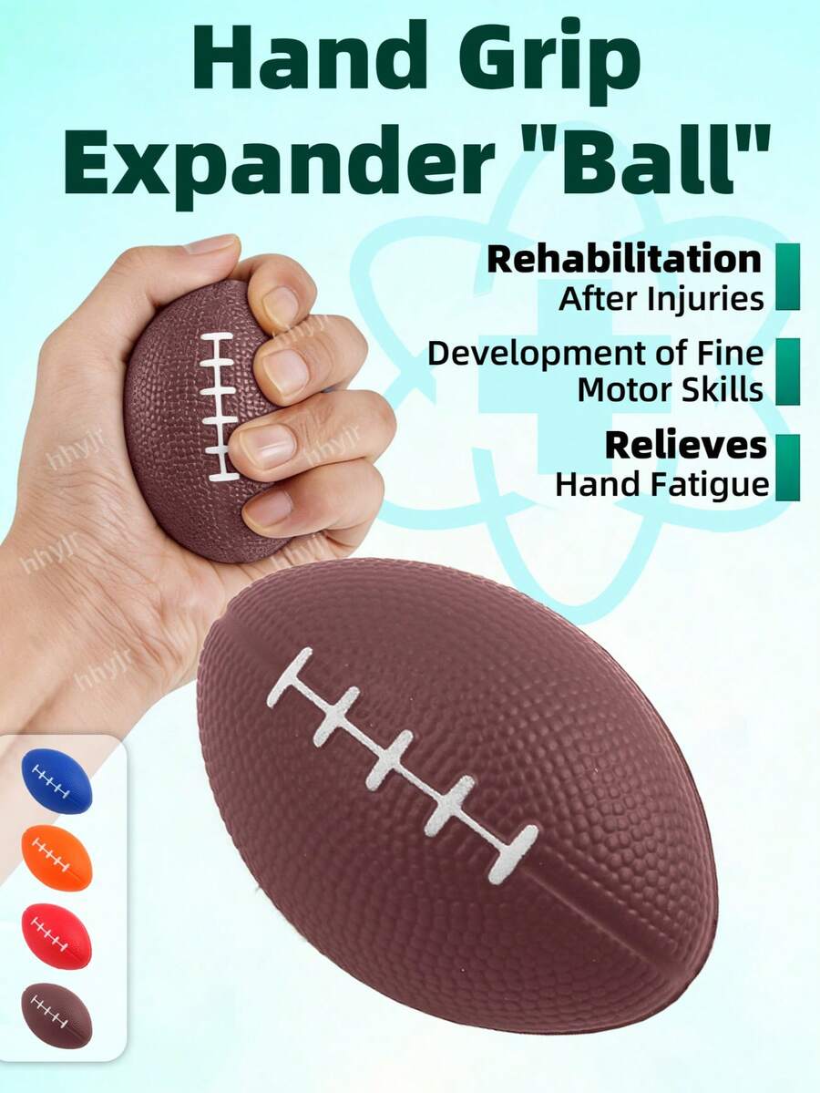 Hand Grip Strengthener - Finger Strength Exercise Tool, Squeeze Ball For Hand Strength Training And Stress Relief, Finger Strength Training, Strength Training, Stress Relief Squeeze Ball