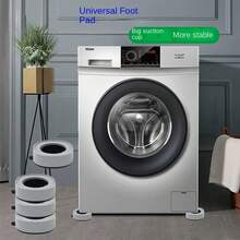 4pcs Washing Machine Anti-Vibration Pads, Universal Washer & Dryer Support Feet Mats, Non-Slip Rubber Stabilizers With Noise Reduction, Floor Protection, Anti-Shake, Multi-Purpose - Multicolor - View 8