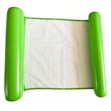 2pcs Inflatable Hammock With Net, Foldable Backrest Floating Bed, Water Recreation Lounge Chair - Multicolor - View 6