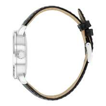 CITIZEN Đồng hồ cơ tự động nam NJ0110-18L, mặt số xanh dương, vỏ thép không gỉ 40mm, dây da đen, hiển thị ngày, đồng hồ đeo tay công sở - màu đen - Xem 8