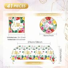 Party Packs - Hawaiian Aloha Party Decorations - View 3