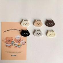 2pcs/4pcs/6pcs/8pcs/10pcs/12pcs 可愛貓咪冰箱磁鐵 - 橢圓形塑膠冰箱貼紙，附可愛貓咪設計，冰箱與家具裝飾，可愛裝飾磁鐵，個性化廚房辦公室置物櫃與洗碗機冰箱磁鐵，廚房裝飾，家居裝飾，母親節禮物，完美禮物選擇 (聖誕節、情人節、畢業生日)，家居點綴，裝飾磁性貼紙，家居裝飾配件 - 多色 - 查看 8