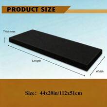 1pc High Density Foam Sofa Support Cushion, Suitable For Sagging Sofa And Chair Replacement Pad, Applicable For Living Room, Office And Tatami - Multicolor - View 11