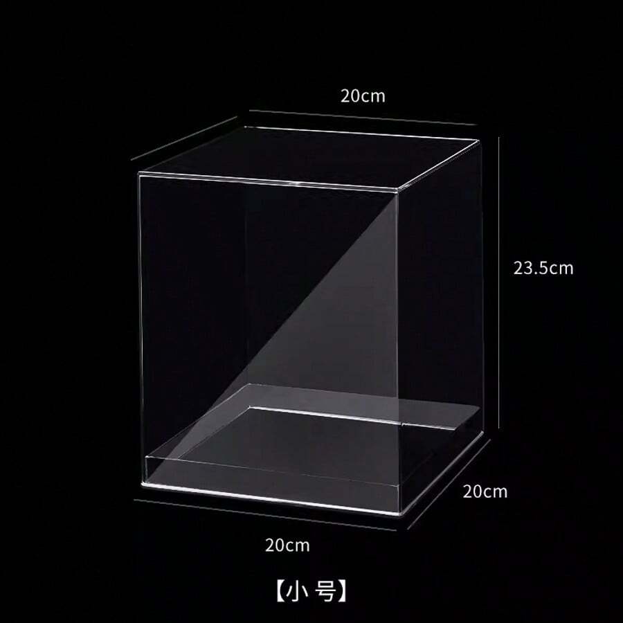Hộp hoa acrylic, hộp đựng bó hoa bằng nhựa trong suốt dày, hộp quà tặng, hộp trang trí bánh và hoa DIY. - Xem 1