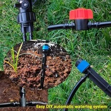 花园自动灌溉系统,植物浇水灌溉套件,雾化喷嘴喷雾,适用于冷却系统、温室、花园、户外、菜园、园艺和工业灌溉 - 灌溉套裝 - 查看 8