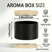 2/12/(44 chiếc, 6 bộ) Hũ đựng nến sáp thẳng 4oz - Bộ dụng cụ làm nến màu đen, bao gồm nắp và bấc; Bên ngoài bền và màu đen mờ; Hũ nhỏ rỗng 4oz - Hoàn hảo cho người làm nến - Nhiều kiểu dáng - Xem 3