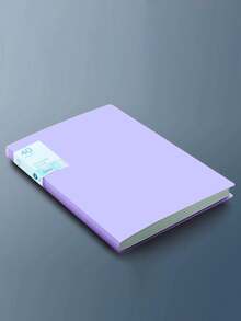 A4 Clear File Folder With 40 Transparent Sleeves, Student Supplies For Storing Documents, Contracts, Office Essentials - Single Piece - View 17