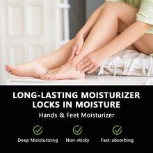 SUMIFANG 120ml Honey Foot Cream, Rich In Vitamin E, Bee Venom And Aloe Vera. It Helps To Repair Rough Dead Skin. Daily Foot Care Cream That Can Deeply Moisturize And Repair Dry And Cracked Heels. - Peach - View 3