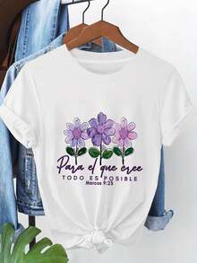 Women T-Shirts - White - View 6
