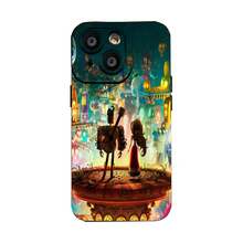 Coco Miguel Héctor colorida y vibrante tierra de muertosfunda de teléfono Fundas compatibles con ,Apple,VIVO,OPPO,,, y Honor.Fabricadas en silicona TPU,ofrecen protección contra golpes y caídas. - Negro - Ver 2