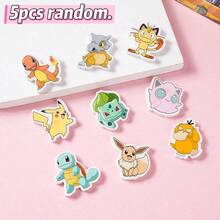 pokemon 9 chiếc cao su dập nổi hình vịt mới, cao su đóng dấu riêng lẻ, quà tặng văn phòng phẩm cho học sinh, quà tặng sạch sẽ cho trẻ em. - Nhiều màu - Xem 6