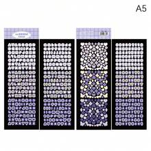 4Sheets Laser Bling Letter Gift Alphabet Sticker Decorate Photocard Scrapbooking DIY Photo Album Stationery Supplies Kid Sticker - A1 - 查看 11
