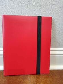 Carpeta de álbum para tarjetas de trading con 360 bolsillos y 9 bolsillos, con elástico, envío a EE. UU. - Azul - Ver 10