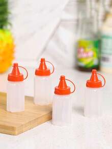 1pc Portable Kitchen Seasoning Bottle, Outdoor Seasoning Bottle, Seasoning Bottle Suitable For Outdoor Barbecues, Picnics, And Bento, Seasoning Bottle Of Appropriate Capacity - Multicolor - View 6