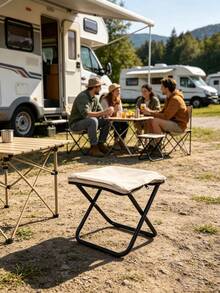 Silla plegable portátil para camping al aire libre, taburete multifunción con bolsa para bolígrafos, taburete plegable mini para pesca al por mayor - Varios estilos - Ver 2