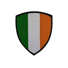 1 pieza Parche bordado con forma de escudo de la bandera nacional de 8.5*7cm, de cruzada, con cierre de gancho y bucle (adecuado para América, Europa, Asia y talla grande países), parche de moral militar táctico - Multicolor - Ver 48