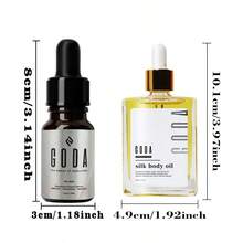 1combo Pack GODA Silk Body Oil And  Phenomones Women's Perfume Combo Pack – Relaxing Unisex Fragrance Oil With Lavender, Chamomile, Bergamot & Vanilla And Original – Lasting Women's Jasmine And Rose – Sweet And Spicy Aroma – Pure Vegetarian And Non Irritating,Body Care And Skin Care Long-Lasting Summer Fragrance For Beach Holidays, Spa Nights & Travel Gifts,Ideal For Evening Wind-Down, Meditation, Yoga, Cozy Nights, Self-Care & Spa At Home,Korean Skincare Products,For Women And Holiday Gifts. - 2pcs - 查看 8