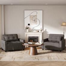 Futons - Gris foncé - Voir 3