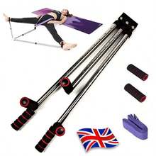 3 Bar Leg Stretcher 9 Hole Adjustable Leg Split Stretching Training Machine - A - View 4