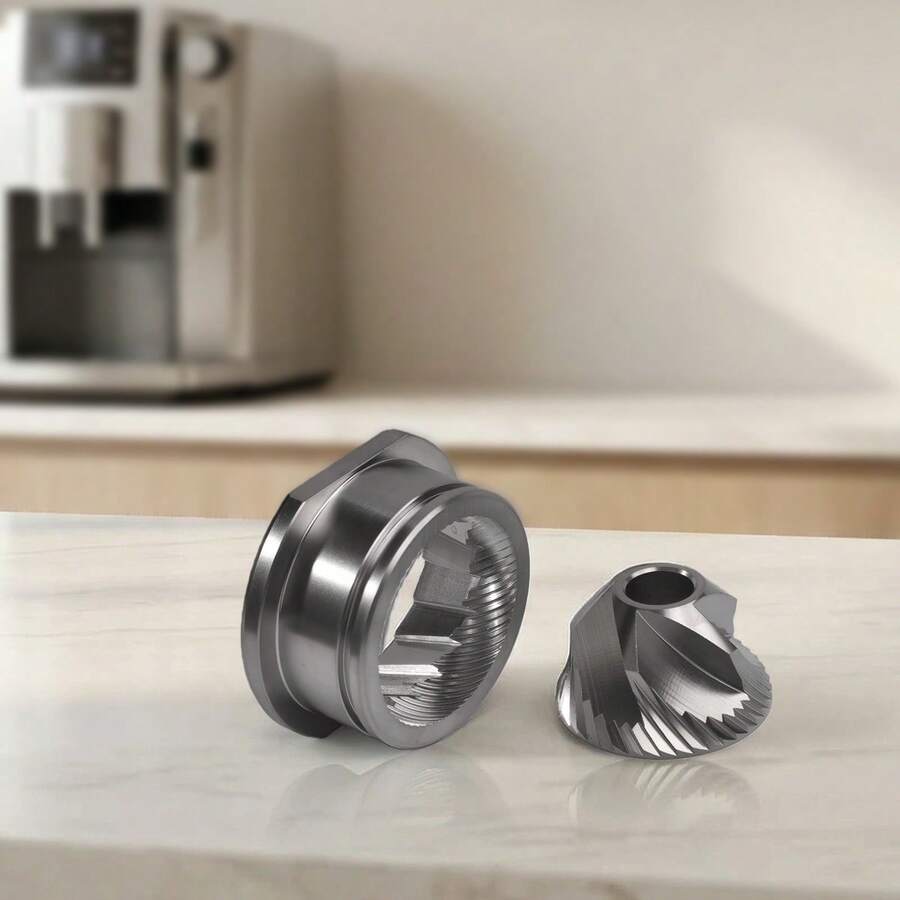 適用於 Jura/Barista 義式咖啡機磨豆機的上下精密貼合錐形磨盤