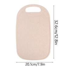 7件套早餐砧板套装，带汁槽，塑料砧板，尺寸22x15厘米，适用于切割水果、蔬菜、肉类，抗菌，塑料材质，防滑，黑色早餐砧板，塑料材质，可放入洗碗机清洗。 - 查看 16