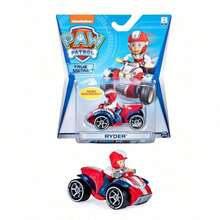 Spin Master Xe đua mini bằng hợp kim đồ chơi Paw Patrol, Xe cứu hộ Ryder Captain Paw Patrol, Quà tặng cho trẻ em - Nhiều màu - Xem 4