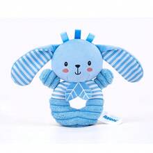 New Blue BB Rattle Plush Doll, Newborn Baby Shaker Rattle 0-1 Years Old - Multicolor - View 12