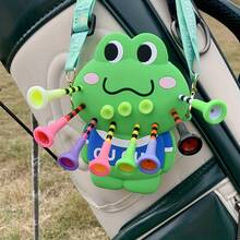Interesting Golf Ball Tees, Golf Ball Tees Storage Bag, Golf Ball Storage, Golf Gift, Golf Accessories, Golf Ball Bag Pendant, Golf Storage Bag Can Store Golf Accessories Including Ball Tees - Green - View 7