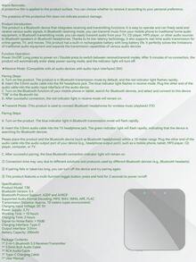 VAORLO 二合一蓝牙5.4接收器和发射器，3.5mm AUX高保真无线音频适配器，适用于车载套件、电脑、电视、耳机和扬声器 - A - 查看 9