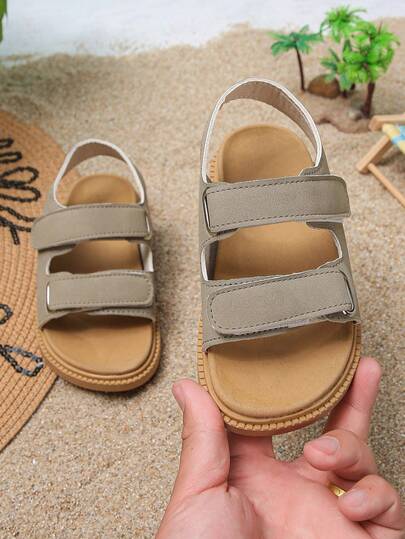 Nueva serie de moda de temporada | Sandalias esenciales para niños y niñas | Diseño con cinta mágica para un uso fácil, comodidad como una nube | El mejor compañero para la escuela, la playa, el rendimiento y las salidas diarias!