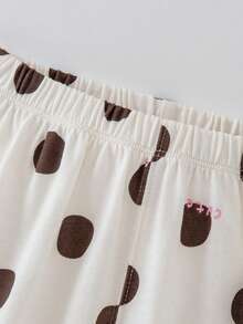 mini bala Baby Girl Trousers Lightweight Quick Dry Breathable Summer 2026 Ideal For Outdoor Activities - White and Black - View 6