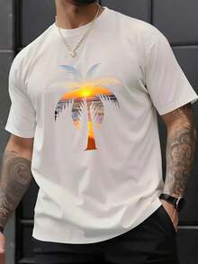 2026.Camisetas.Casais, Presentes, Camisetas Masculinas, Camisetas Femininas. Camiseta masculina com estampa de letras da moda, 100% algodão, confortável ao toque, ideal para esportes, uso em casa e para presentear namorados e pessoas queridas. Roupa de verão masculina. - Branco - Ver 5