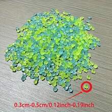 8000颗花园发光石，迷你仙境装饰，水族箱人造发光石，盆栽植物装饰石，盆栽植物，多肉植物，DIY装饰 - 夜光沙 - 查看 7