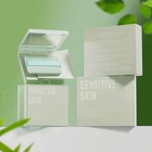 100pcs Oil Blotting Papers (With Mirror Case), Face Matting, Pore Minimizing, Portable Mirror Case, Oil Absorbing Facial Tissues, Suitable For Travel, Compact & Convenient, Keeps Face Non-Greasy, Comes With Powder Puff, Case & Mirror, Ideal Gift For Women In Spring, Summer & Autumn, Unisex - Multicolor - View 14