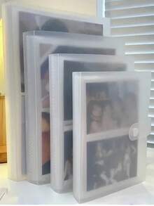 Album ảnh 6 inch, Album ảnh gia đình 160/200 ngăn, Album sưu tập ảnh sáng tạo, Album ảnh trong suốt 80/120 ngăn dùng để đựng thẻ thần tượng, thẻ ghi chú, thẻ học, thẻ nhớ, sách sưu tập tranh đính đá, kỷ niệm sinh nhật, album ảnh học sinh. - Một cỡ - Xem 3