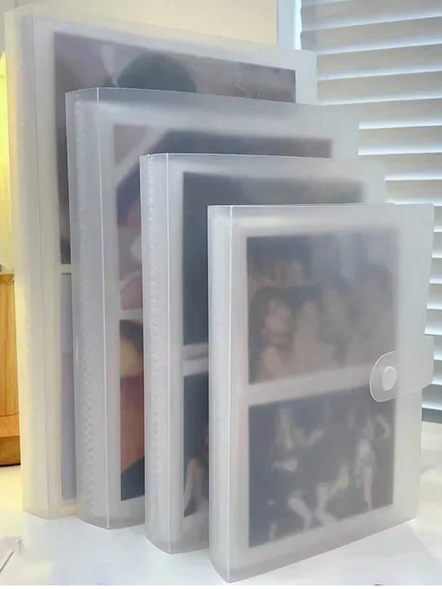 Álbum de fotos de 6 pulgadas, álbum de fotos familiar de 160/200 bolsillos, álbum de colección creativo, álbum de fotos transparente de 80/120 bolsillos para colección de tarjetas de ídolos, organizador de fichas, tarjetas flash, tarjetas de notas, álbum de colección de pintura de diamantes, recuerdo de cumpleaños, álbum de colección de fotos de estudiantes - Unitalla - Ver 1