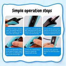 3D Printing Pen Creative Graffiti DIY Upgrade Edition, Album + Base + 3 Meters 10 Colors, Fast Heating With USB Power Supply, Durable Material. 3D Printing Pen Is Suitable For Children's 3D Painting Education, An Educational Toy, Suitable As A Gift For The Start Of The School Year, Party Gifts, Birthday Gifts For Boys And Girls. - Blue -upgraded version - 查看 3