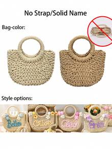 1 chiếc túi đi biển bằng rơm cá nhân hóa, quà tặng túi xách, màu hồng, có thể tùy chỉnh tên, túi tùy chỉnh cho bé gái, túi xách tùy chỉnh, túi đi biển, kỳ nghỉ, quà tặng phù dâu, quà cầu hôn, quà tặng tùy chỉnh, quà tặng độc đáo cho bé gái, bạn bè, gia đình, đám cưới, tiệc tùng - M - Xem 11
